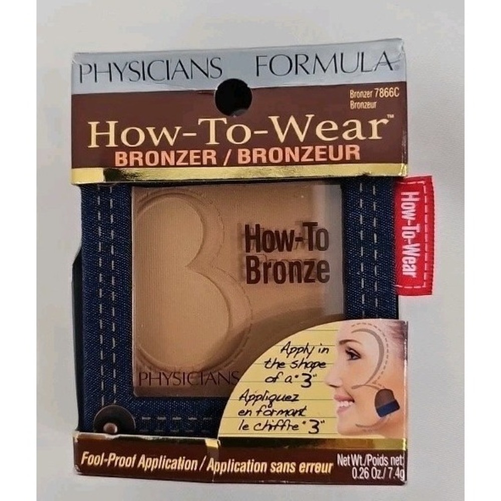 Physicians Formula How-To-Wear Bronzer, Bronzer # 7866C Mirror & Brush